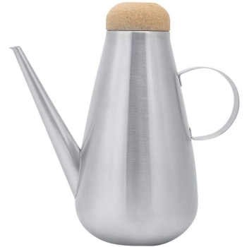 Dzbanek na oliwę ze stali nierdzewnej 17 cm